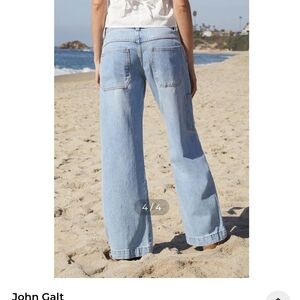 PacSun Wide Leg Light Blue Women's Jeans